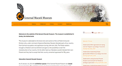Desktop Screenshot of maczekmuseum.nl